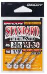 Decoy VJ-30 Standard Head 5g #2/0 jig fej 4 db/csg