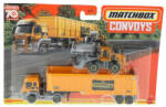 Mattel Teherautó - Ford Cargo & MBX Dump Trailer / Quarry King (GBK70_HLM81)