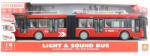 WenY City Service Piros színű zenélő és világító játék trolibusz (R47756_P)