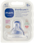 MAM etetőcumi 0 hó+ (1 cseppes, lassú átfolyású)