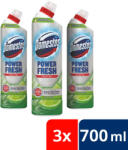 Domestos WC tisztító gél, lime fresh (3x700 ml)