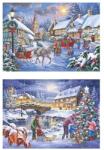 House of Puzzles 0720 - Christmas Is Coming - 2 x 500 db-os XXL puzzle (HP0720)