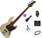 SIRE Marcus Miller V5 Alder-4 Premium SET Vintage White Електрическа бас китара