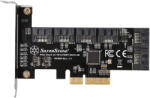 SilverStone SST-ECS06 SATA adapterkártya, PCIe 3.0, 6x SATA 6G - alacsony profilú (SST-ECS06)