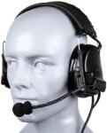 Tac-Sky Protecție auditivă activă Tac-Sky ComTac III cu microfon - Black