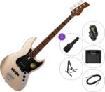 SIRE Marcus Miller V5 Alder-4 Premium SET Champagne Gold Metallic Bas electric