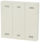 Anro LED Futófény vezérlő 6 gombos fali kapcsolóval, egyszínű digitális LED szalaghoz (DSC01)