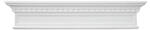 Elite Decor Grand Decor poliuretán ajtókeret, felső elem, 12.4x. 25 cm (D 419) (D 419)