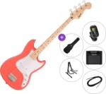 Squier Sonic Bronco Bass LRL SET 2 Tahitian Coral Bas electric