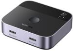 UGREEN Kapcsoló / Kapcsoló 2x USB-C HDMI-re Ugreen AW502 2 az 1-ben, 4K 60Hz (55451)