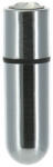 PowerBullet Mini bullet vibrátor kővel PowerBullet - First Class 9 Function, Silver