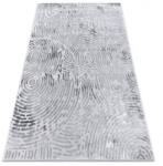 My carpet company My Carpet Company Modern Mefe 8725 Körök Ujjlenyomat Szürke 120x170 cm Szőnyeg