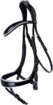 Schockemöhle Equitus Beta anatómiai lovas fejószíj XFS fehér|fekete