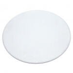 My carpet company My Carpet Company Modern, Mosható Posh Kör Shaggy, Plüss, Vastag, Csúszásgátló, Elefántcsont Kör 60 cm Szőnyeg