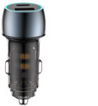  Autós gyorstöltő 07AC+ - 48W - Quick Charge 3.0 - 12-24V LED Ambiance