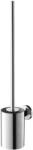 ZACK Perie de toaletă SCALA 54 cm, lustruit, din oțel inoxidabil, Zack (ZACK40055)