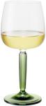 Kähler Pahar pentru vin alb HAMMERSHOI 350 ml, set de 2 buc, verde, Kähler (KHL693074) Pahar