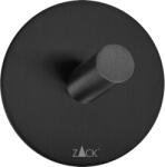 Zack Cârlig pentru prosoape 5, 5 cm, negru, oțel inoxidabil, Zack (ZACK40447) Agatator cuier