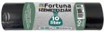 Fortuna Szemeteszsák FORTUNA 10L pipere fekete 45x50 cm 20 darabos (12.01737) - tonerpiac