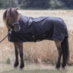 KAVALKADE Kinti takaró ló számára Kavalkade Island 50g 130 CM fekete|vörös