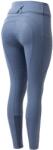 HORZE Női teljes tapadású lovaglónadrág Horze Breeches kék
