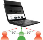 Mobilis 016226 betekintésvédelmi szűrő 33, 8 cm (13.3") Laptop Keret nélküli betekintésvédő fólia (016226)