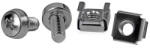 StarTech. com CABSCREWM6 csavar és csapszeg 12 mm 50 db M6 (CABSCREWM6)