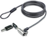 StarTech. com NANOK-LAPTOP-LOCK kábelzár Fekete, Ezüst 2 M (NANOK-LAPTOP-LOCK)