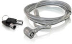 DeLOCK Notebook security lock with key kábelzár 1, 8 M (20595)
