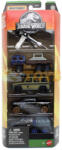 Mattel Set 5 mașinuțe metalice MBX Jurassic World JBX41 - Mattel (JBX41)