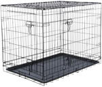 TRIXIE Cusca Metal, S: 64 x 54 x 48 cm, Negru