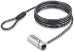 StarTech. com SNBLC4D-LAPTOP-LOCK kábelzár Fekete, Ezüst 2 M (SNBLC4D-LAPTOP-LOCK)