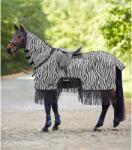 WALDHAUSEN Fringes ló ellenfekete ing Waldhausen Zebra 165 CM fehér|fekete