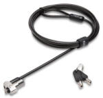 Kensington NanoSaver kábelzár Fekete, Rozsdamentes acél 1, 8 M (K64444WW)