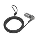 Compulocks CL37 kábelzár Fekete (CL37)