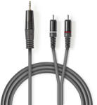 Nedis COTH22200GY30 audio kábel 3 M 3.5mm 2 x RCA Szürke (COTH22200GY30) - compzone