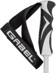 Gabel Gyerek síbot Gabel Carbon Cross 110 CM fehér|fekete