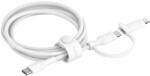 Belkin BoostCharge Pro USB kábel USB 2.0 1, 5 M USB C USB C/Lightning 0, 48 Gbit/s 60 W Fehér (CAC003HQ1.5MWH)
