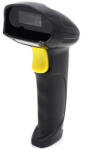 Qoltec 50853 Laser barcode scanner 1D | 2D | Black (50853)
