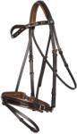 Imperial Riding Kombinált orrszíj lovagló zablával Imperial Riding Di Layla barna|zöld