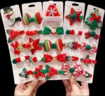  Karácsonyi hajdíszek (5 db/bli)