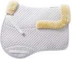 KAVALKADE Báránybőrrel ellátott lovas nyeregszőnyeg Kavalkade fehér