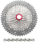 SUNRACE Kazetta Sunrace CSMX80/CN11A Shimano 11V 11-51DTS szürke