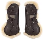 BR Bőr lábvédők lóhoz nyitott elől BR Equitation Urban Comfort L barna