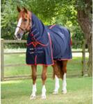 Premier Equine Szárító lótakaró nyakvédővel Premier Equine 198 CM kék