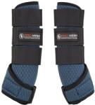BR Zárt lovas lábvédők hálós anyagból BR Equitation Pro Flex M kék