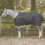 QHP Kinti takaró ló számára QHP Collection 300g 215 CM fekete|kék
