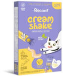 RECORD CREAM SHAKE Nedves Jutalomfalat Macskáknak Csirke és Macskamenta 7x12 g