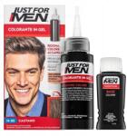 Just for Men Gel Color hajfesték férfiaknak H30 Light Medium Brown (Szampon Koloryzujący dla mężczyzn H-30 Zestaw)