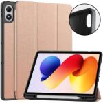  LEATHER Cu balamale husă pentru Xiaomi Redmi Pad 2 Pro ROSE GOLD
